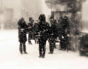 waiting-in-snow-in-sepia